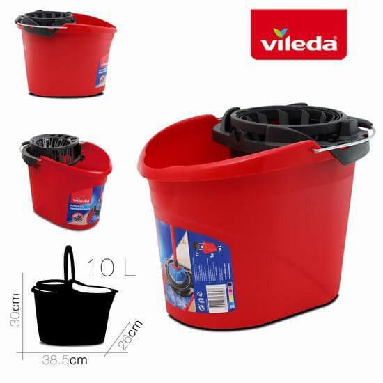 Cubo con escurridor vileda 10 Litros