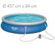 Piscina Hinchable 457x84 Bestway 9.677L + Depuradora - 57313