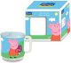 Taza Cristal  Peppa pig Arditex